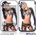 iPhone 3GS Skin - Jenny Poussin Army 05
