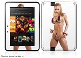 Jenny Poussin Chain Bikini 01 Decal Style Skin fits 2012 Amazon Kindle Fire HD 7 inch